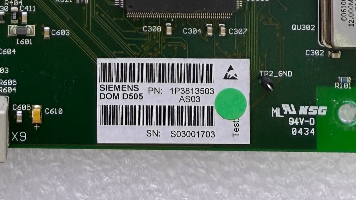 3813503 Siemens CT -DOM D505 Power Supply Transformer Board