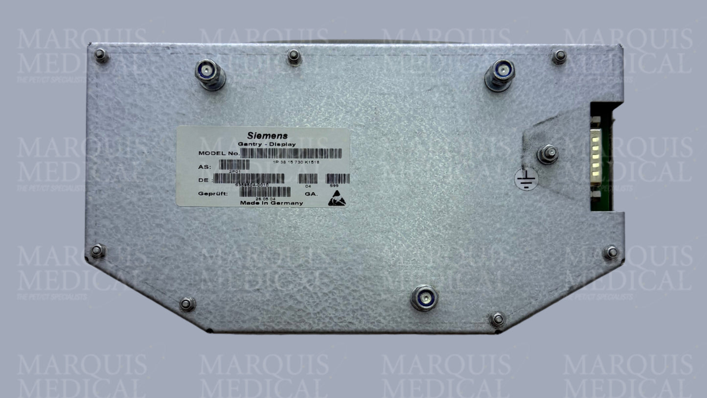 10165904 Siemens CT -Gantry Display W/O ECG