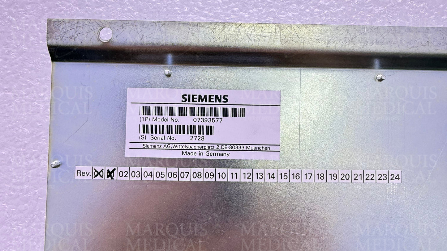 7393577 Siemens CT -P30 Switch Box