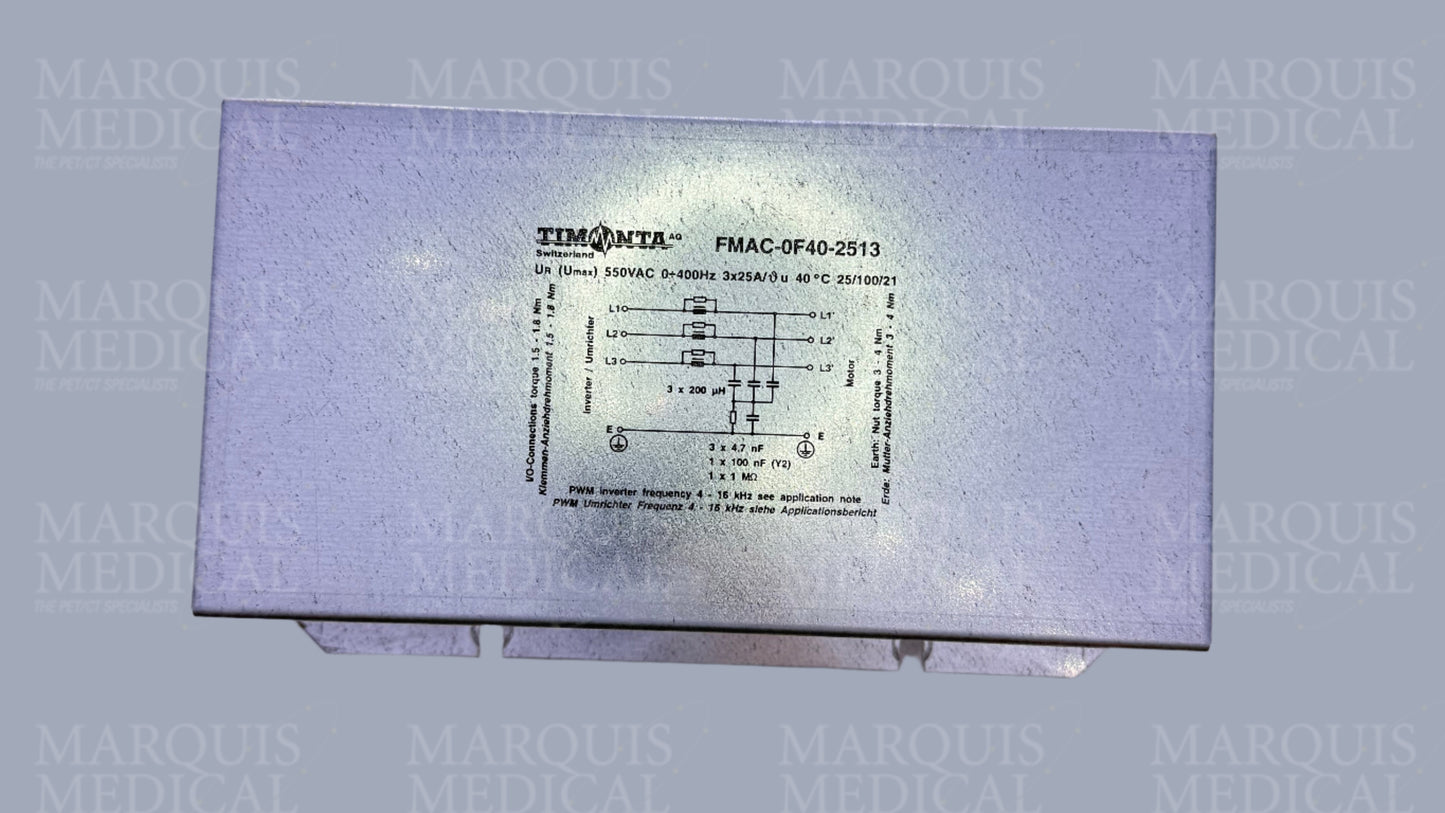 3086824 Siemens CT -Noise Filter 3X25A 550VAC