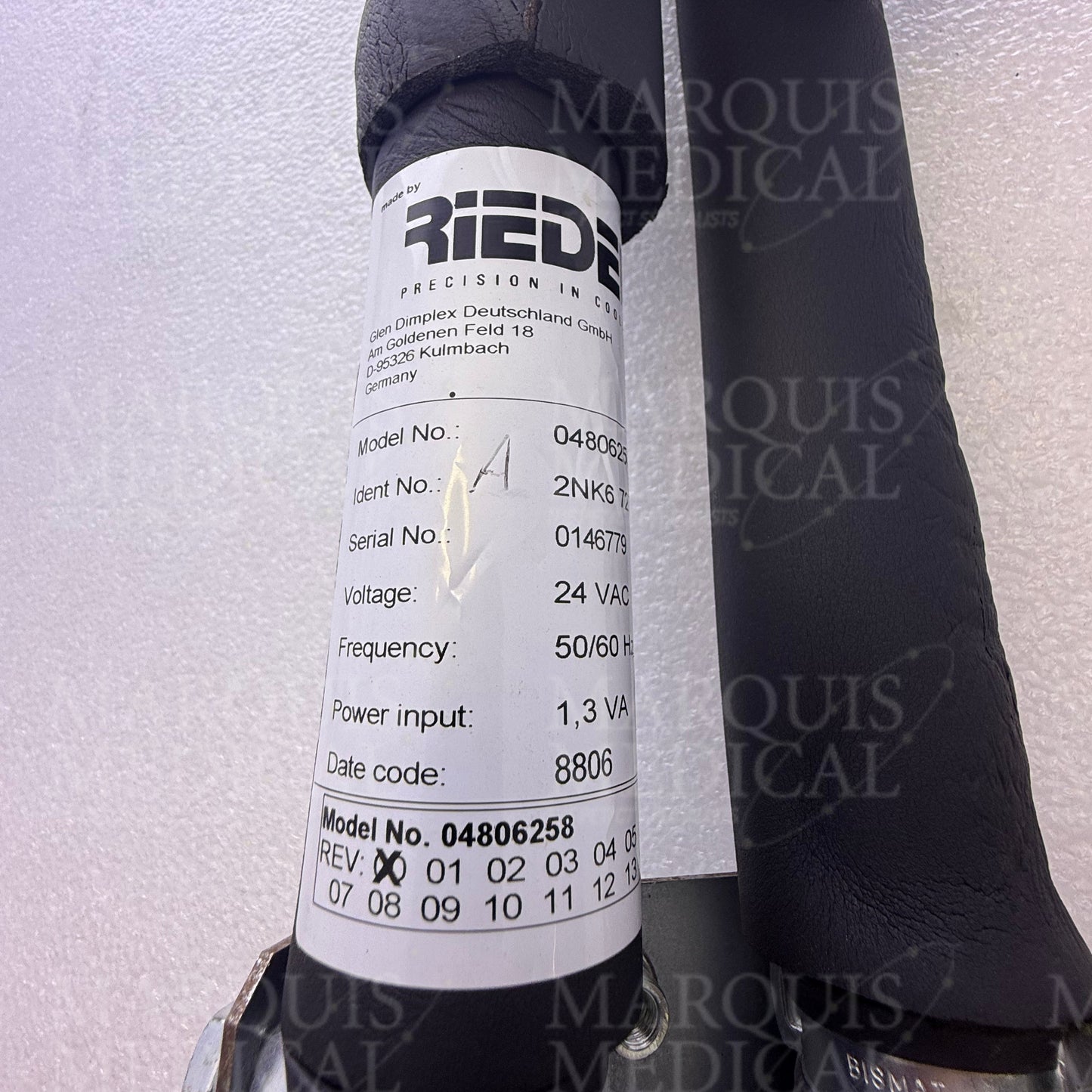 4806258 Siemens CT -Mixer Unit Temp Gauge Valve