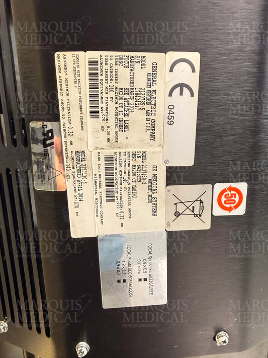 2137130-2 GE - MX200 CT Tube (ID:59)