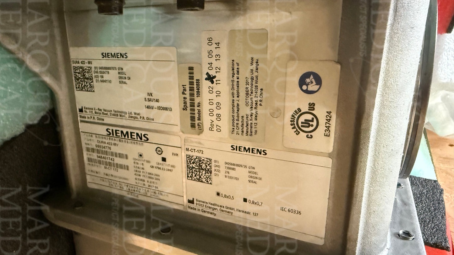 5534776 Siemens CT - Dura 422 CT Tube