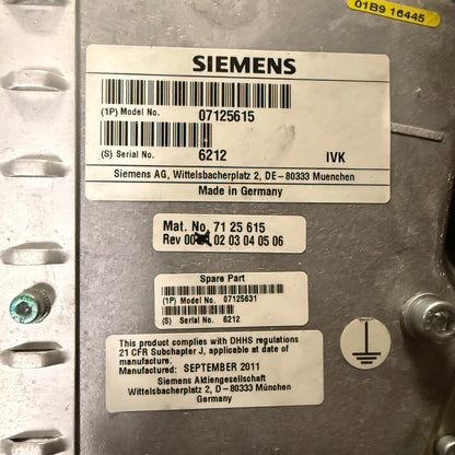 7125615 Siemens- CT - HV Transformer
